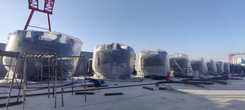 山东菏泽郓城山东发展375.2MW混塔项目